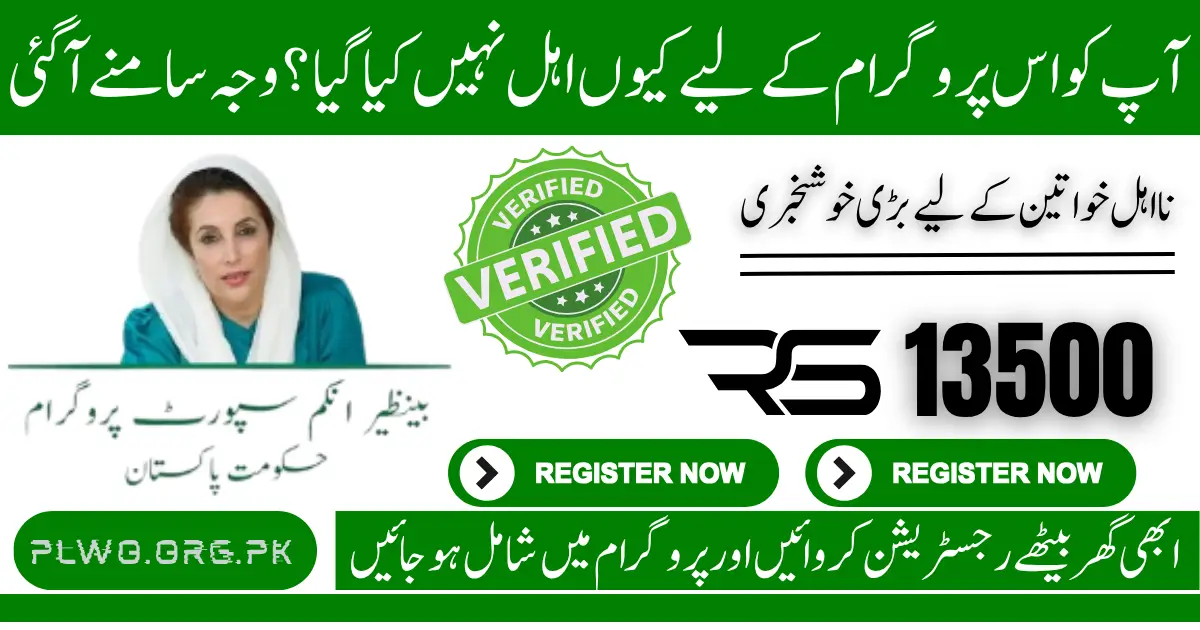 BISP 8171 Ehsaas Program Complete Rejoining Process for Disqualified People 2025