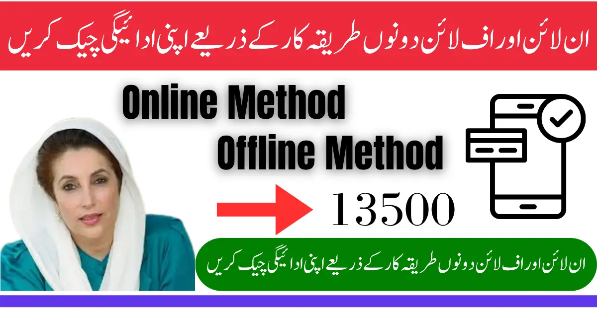 How to Check BISP Payment Online and Offline Using Your CNIC Number