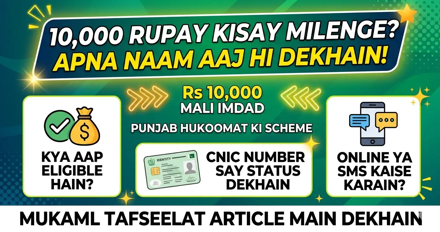 Maryam Nawaz 10000 Scheme Check Online – Complete Guide for Applicants